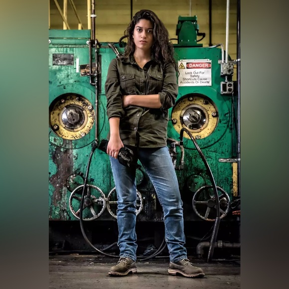 TIMBERLAND PRO • Hightower 6" Alloy Toe Waterproof Work Boots • Women’s - Picture 7 of 16